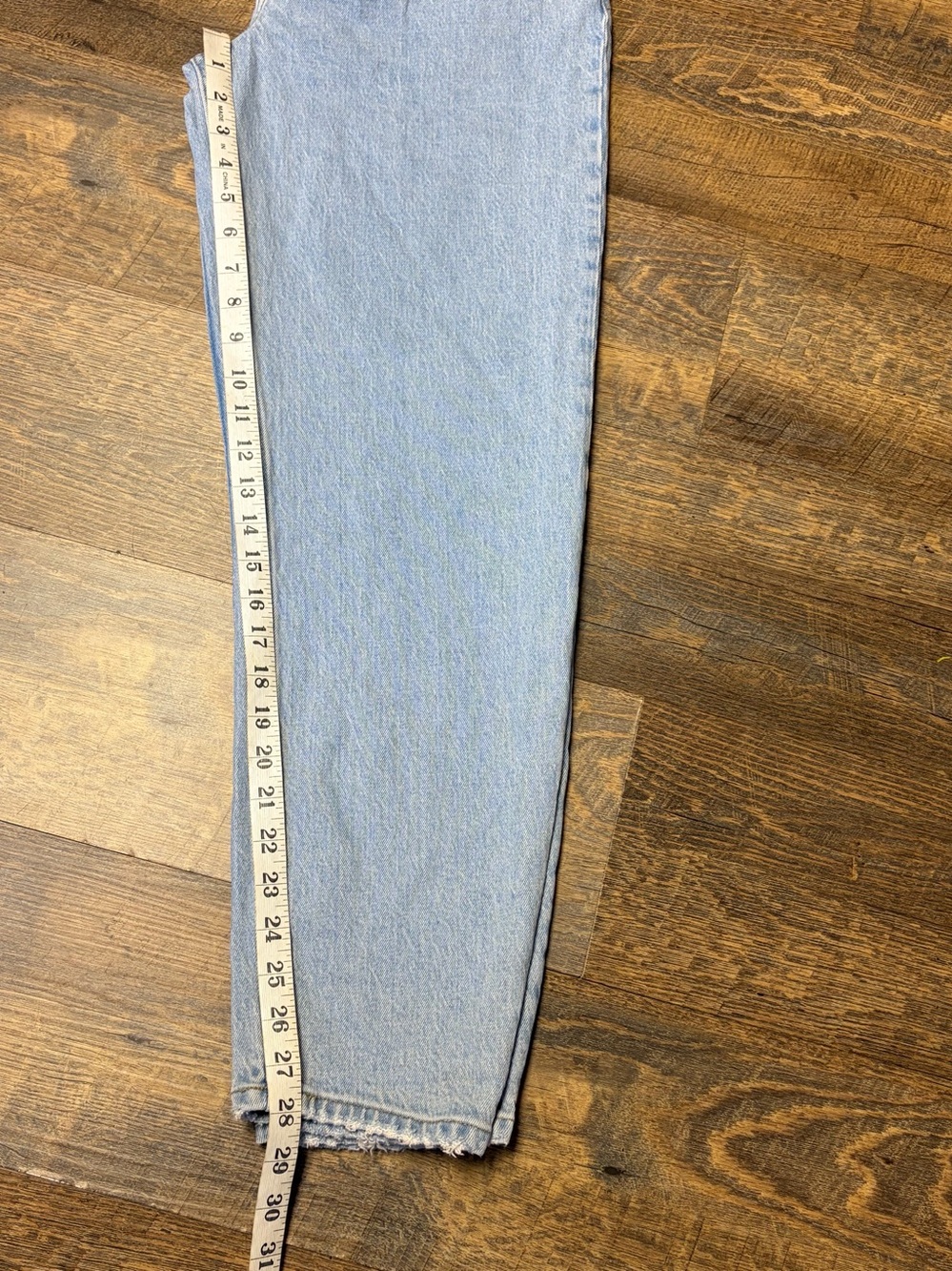 Abercrombie & Fitch the 80s Mom High Rise Jeans Women's 28/6L Retro Pleated - Picture 7 of 8